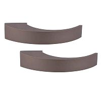 Ручки на розетте TUPAI Dedos 3094 RT (3045-1999) титан